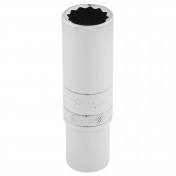 Draper HI-TORQ® 12 Point Deep Socket, 3/8 Sq. Dr., 12mm