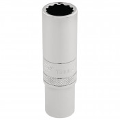 Draper HI-TORQ® 12 Point Deep Socket, 3/8 Sq. Dr., 13mm