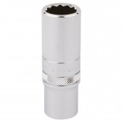 Draper HI-TORQ® 12 Point Deep Socket, 3/8 Sq. Dr., 15mm