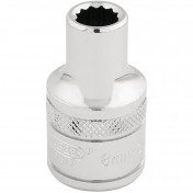 Draper HI-TORQ® 12 Point Socket, 1/2 Sq. Dr., 8mm