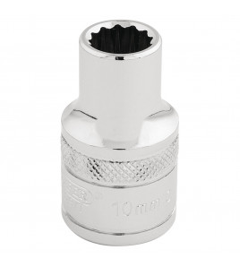 Draper Expert HI-TORQ® 12 Point Socket, 1/2 Sq. Dr., 10mm
