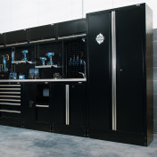 BUNKER Modular Tall Floor Cabinet, 2 Door, 2000mm