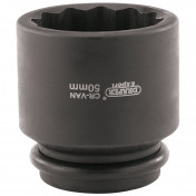 Hub Nut Impact Socket, 3/4 Sq. Dr., 50mm