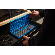 Draper TX-STAR® Hex. & Spline Mechanics Bit Set, 3/8, 1/2 Sq. Dr. (40 Piece)