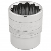 Draper HI-TORQ® 12 Point Socket, 1/2 Sq. Dr., 28mm