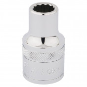 Draper HI-TORQ® 12 Point Socket, 1/2 Sq. Dr., 3/8