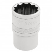 Draper Expert HI-TORQ® 12 Point Socket, 1/2 Sq. Dr., 3/4