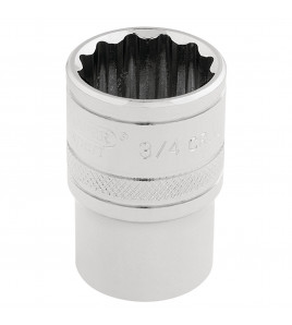 Draper Expert HI-TORQ® 12 Point Socket, 1/2 Sq. Dr., 3/4