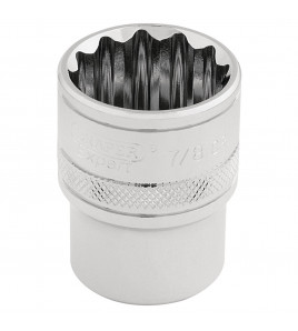 Draper Expert HI-TORQ® 12 Point Socket, 1/2 Sq. Dr., 7/8