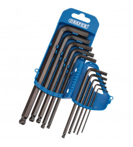 Metric Hexagon and Ball End Hexagon Key Set (10 Piece)