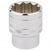 Draper HI-TORQ® 12 Point Socket, 1/2 Sq. Dr., 1.1/16