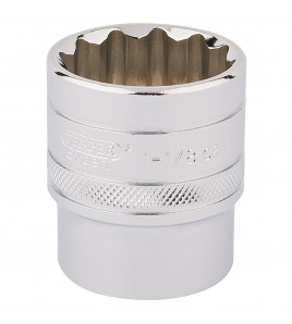 Draper Expert HI-TORQ® 12 Point Socket, 1/2 Sq. Dr., 1 1/8