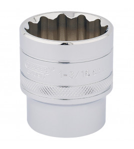 Draper Expert HI-TORQ® 12 Point Socket, 1/2 Sq. Dr., 1 3/16
