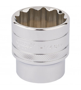 Draper Expert HI-TORQ® 12 Point Socket, 1/2 Sq. Dr., 1 1/4