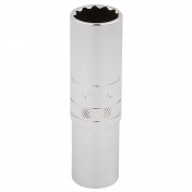 Draper HI-TORQ® 12 Point Deep Socket, 1/2 Sq. Dr., 16mm