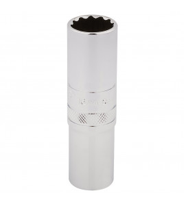 Draper Expert HI-TORQ® 12 Point Deep Socket, 1/2 Sq. Dr., 16mm