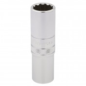 Draper HI-TORQ® 12 Point Deep Socket, 1/2 Sq. Dr., 17mm