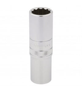 Draper Expert HI-TORQ® 12 Point Deep Socket, 1/2 Sq. Dr., 17mm