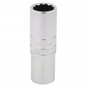 Draper HI-TORQ® 12 Point Deep Socket, 1/2 Sq. Dr., 18mm