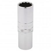 Draper HI-TORQ® 12 Point Deep Socket, 1/2 Sq. Dr., 19mm