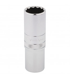 Draper Expert HI-TORQ® 12 Point Deep Socket, 1/2 Sq. Dr., 19mm