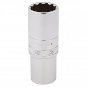 Draper HI-TORQ® 12 Point Deep Socket, 1/2 Sq. Dr., 22mm