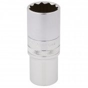 Draper HI-TORQ® 12 Point Deep Socket, 1/2 Sq. Dr., 24mm