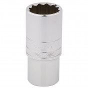 Draper HI-TORQ® 12 Point Deep Socket, 1/2 Sq. Dr., 26mm