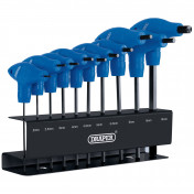 Metric T-Handle Hex Key Set (10 Piece)