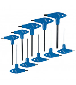 Metric T-Handle Hex Key Set (10 Piece)