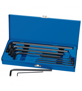 Metric Extra Long Pattern Hexagon Key Set (10 Piece)