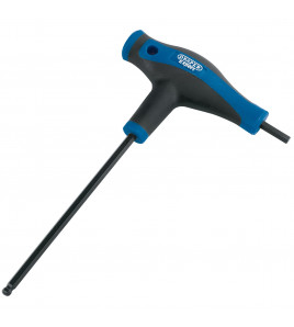 Draper Expert Soft Grip 'T' Handle Hexagon and Ball End Key, 4mm