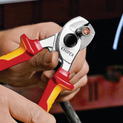KNIPEX 95 16 165 SB VDE Cable Shears, 165mm