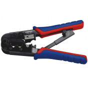 KNIPEX 97 51 10 SB Crimping Pliers for Western Plugs,190mm