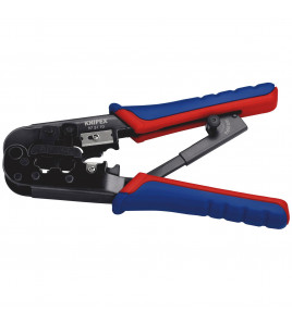 KNIPEX 97 51 10 SB Crimping Pliers for Western Plugs,190mm