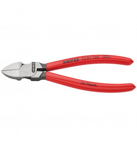 KNIPEX 72 01 160 Diagonal Cutters for plastics plastic coated, 160mm