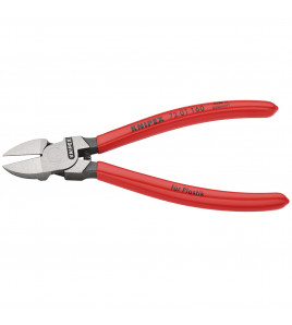 KNIPEX 72 01 160 Diagonal Cutters for plastics plastic coated, 160mm