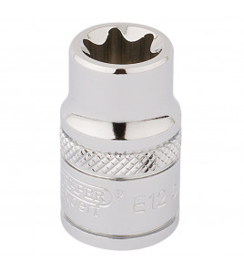 Draper Expert TX-STAR® Socket, 3/8 Sq. Dr., E12