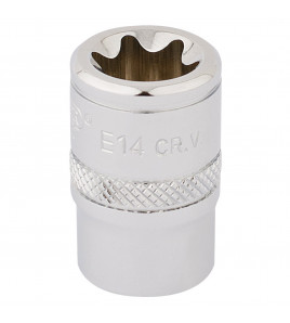 Draper Expert TX-STAR® Socket, 3/8 Sq. Dr., E14