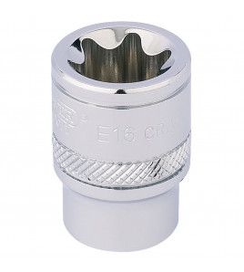 Draper Expert TX-STAR® Socket, 3/8 Sq. Dr., E16