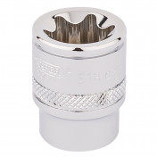 Draper TX-STAR® Socket, 3/8 Sq. Dr., E18