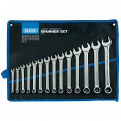 Draper HI-TORQ® Metric Combination Spanner Set (14 Piece)