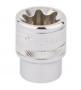 Draper Expert TX-STAR® Socket, 3/8 Sq. Dr., E20