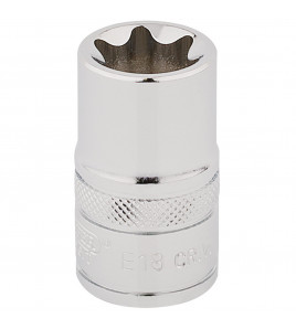 Draper Expert TX-STAR® Socket, 1/2 Sq. Dr., E18