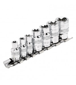 Draper Expert TX-STAR® Socket Set, 1/4 and 3/8 Sq. Dr. (7 Piece)