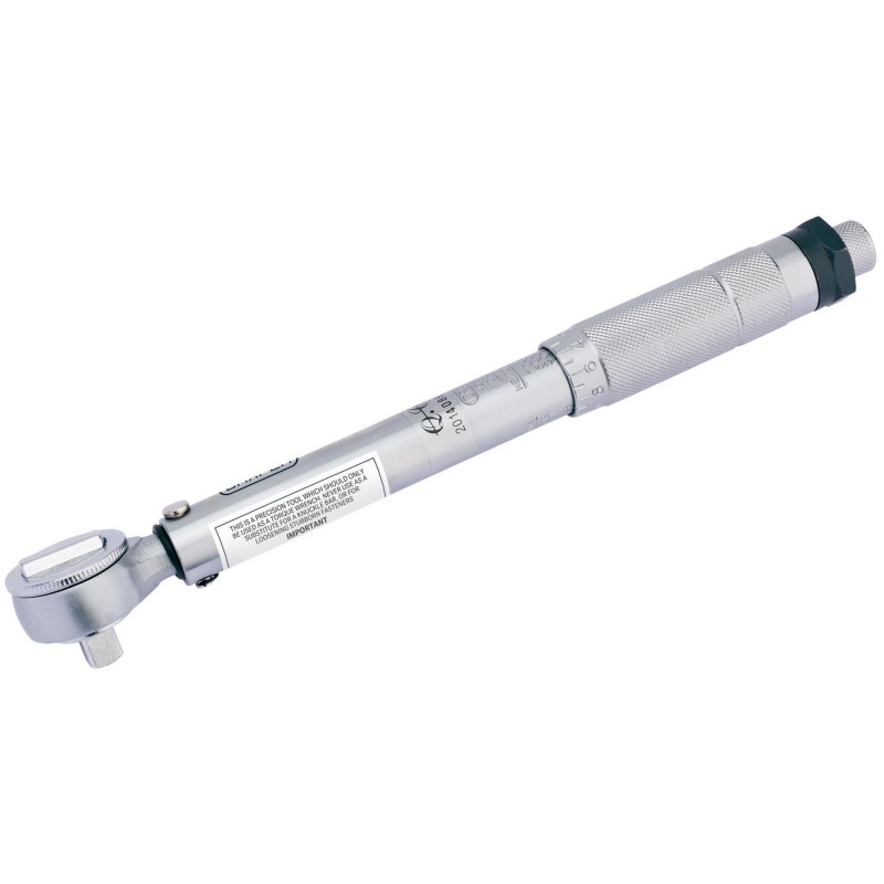 Ratchet Torque Wrench, 3/8 Sq. Dr., 10 - 80Nm