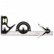 Combination Square with Centre Head and Protractor, 300mm