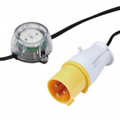 Defender E89354 110V 50W Heavy Duty LED Encapsulated Festoon String Lights, 22m