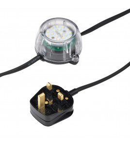 Defender E89353 230V 50W Heavy Duty LED Encapsulated Festoon String Lights, 22m