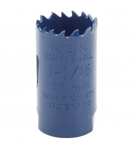 HSS Bi-metal Holesaw Blade, 27mm